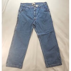 Vintage Levis Signature Carpenter Jeans 38x32 Wide Leg‎ Streetwear Workwear Y2K